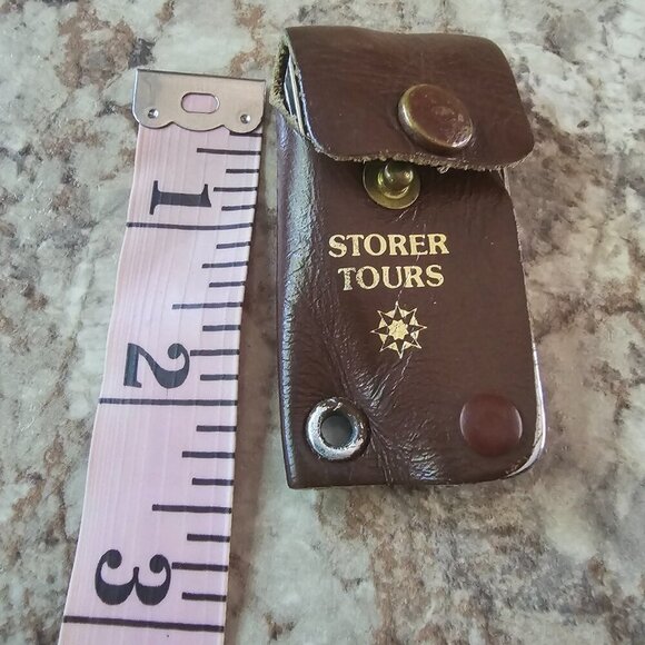 Vintage Storer Tours Travel Manicure Set – USA – With Leather Case Practical - Picture 8 of 8